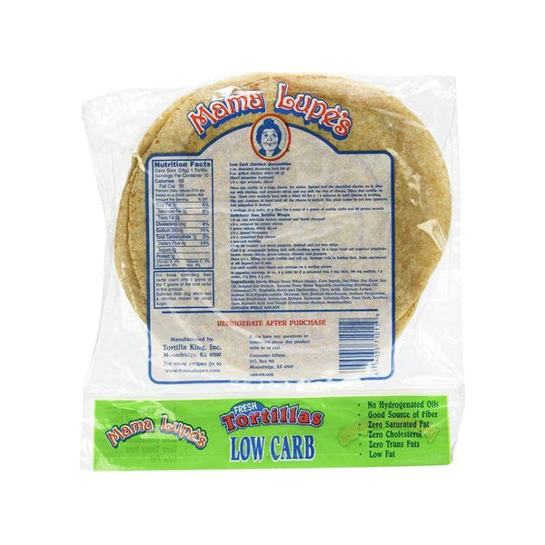 Mama Lupe's 7inch LowCarb Tortillas 10 tortillas Low Carb Canada