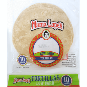 Mama Lupe's - Tortillas à faible teneur en glucides de 7 pouces - 10 tortillas