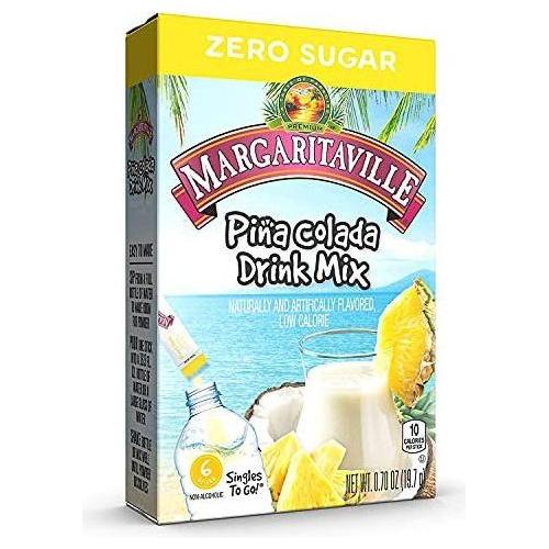 Margaritaville - Zero Sugar Cocktail Mixers - Pina Colada - 6 Packets