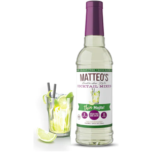 Matteo's - Sirop de cocktail sans sucre - Mojito - 750mL