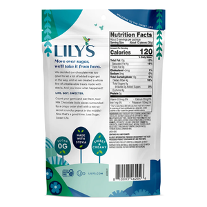 Lily's - Morceaux enrobés de bonbons - Cacahuètes façon chocolat au lait - 99 g