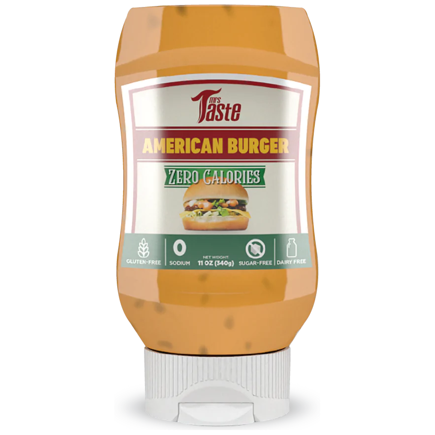 Mrs Taste - Zero Calories Sauce - American Burger - 12oz