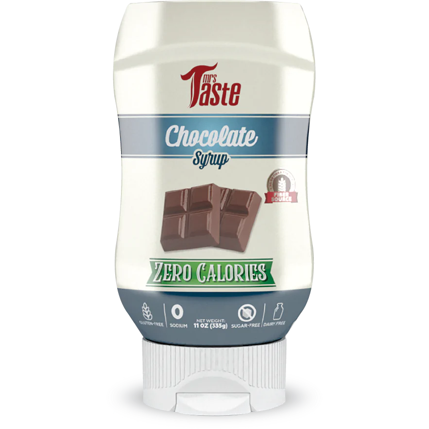 Mrs Taste - Sirop zéro calories - Chocolat - 11 oz