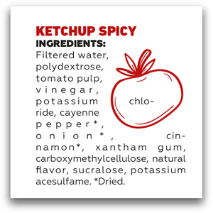 Mrs Taste - Sauce Zéro Calories - Ketchup Épicé - 12,3oz