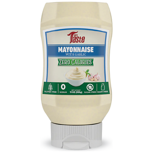 Mrs Taste - Sauce zéro calories - Mayonnaise à l'ail - 11,6 oz