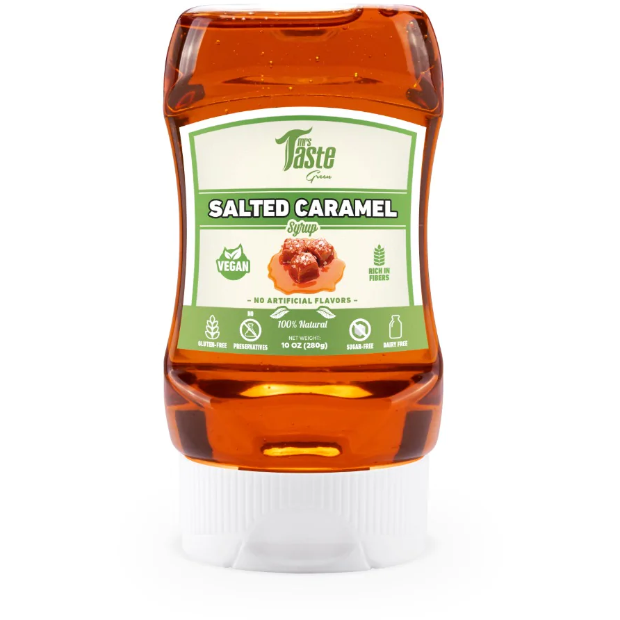 Mrs Taste - Sirop Zéro Sucre - Caramel Salé - 10oz