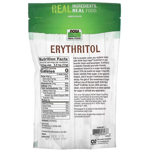 NOW - Erythritol Granular - 1 lb