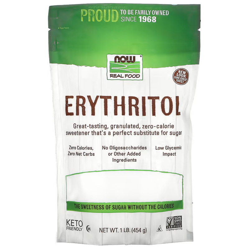 NOW - Erythritol Granular - 1 lb