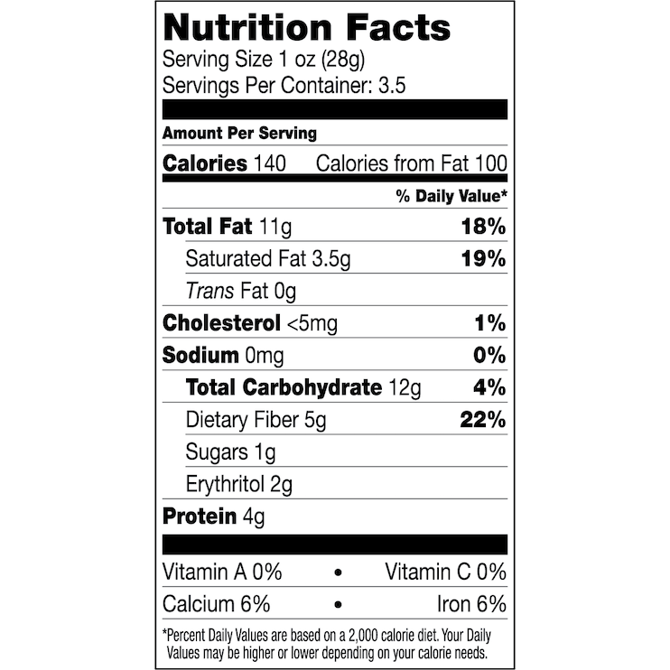 Lily's - Amandes enrobées de chocolat au lait 40 % - 99 g 