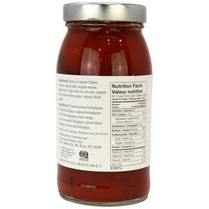 Organico Bello - Sauce pour pâtes au chou frisé biologique, tomates et basilic, sans sucre ajouté