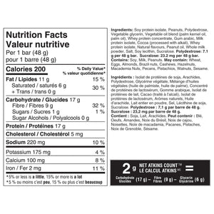 Atkins - Protein Meal Bars - Peanut Fudge Granola - 5 Bars