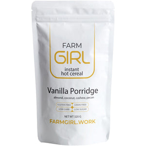 Farm Girl - Céréales chaudes - Porridge à la vanille - 320 g