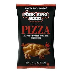 Pork King Good - Couennes de porc frites - Pizza au pepperoni - Sac de 1,75 oz