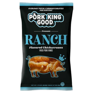Pork King Good - Couennes de porc frites - Ranch - Sac de 1,75 oz