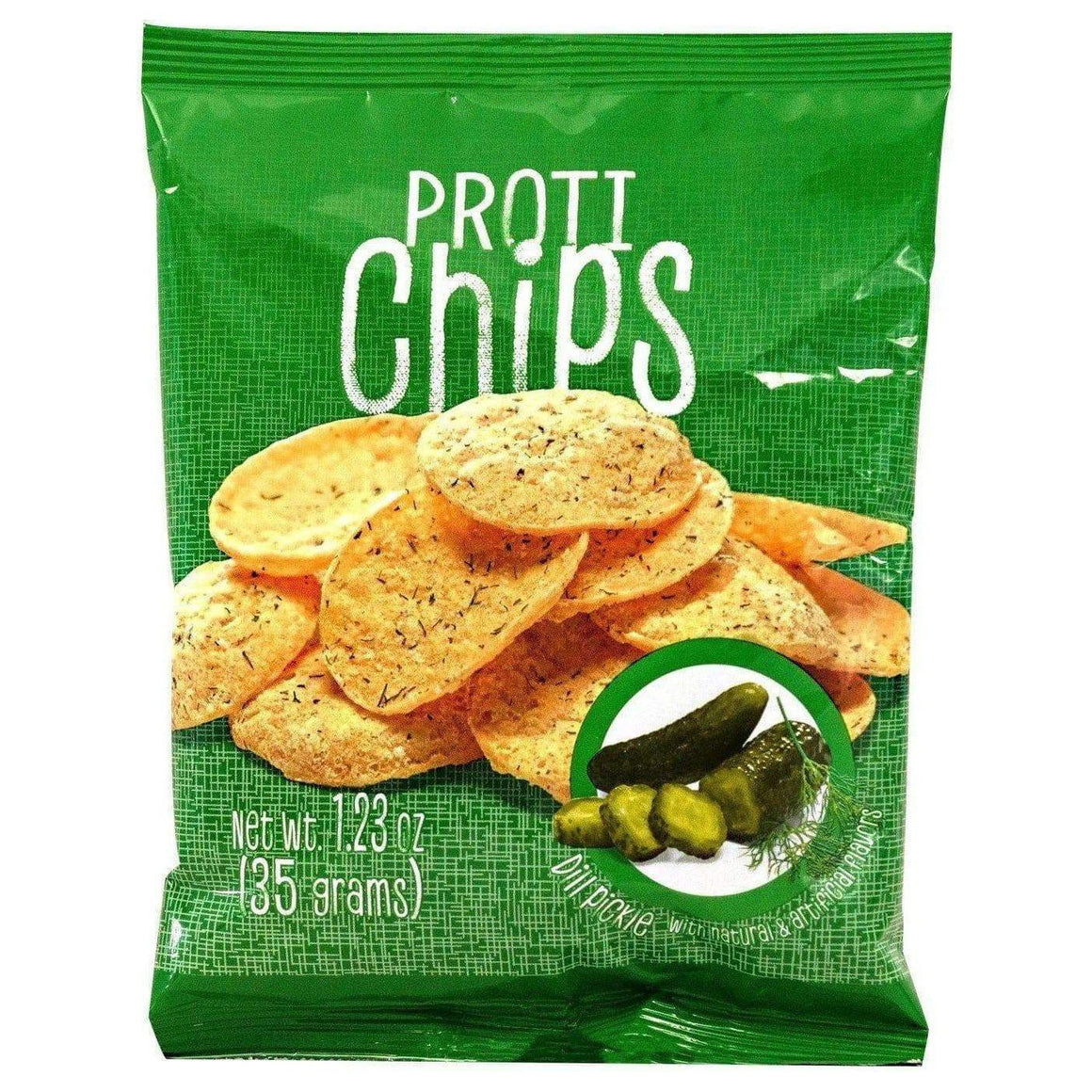 Proti Chips - Dill Pickle - 1 Bag