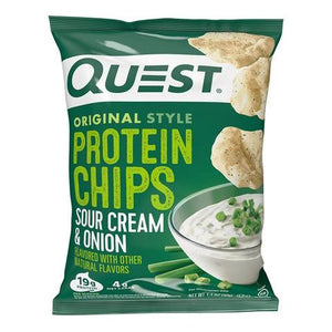 Quest Protein Chips - Sour Cream and Onion - 1 Bag