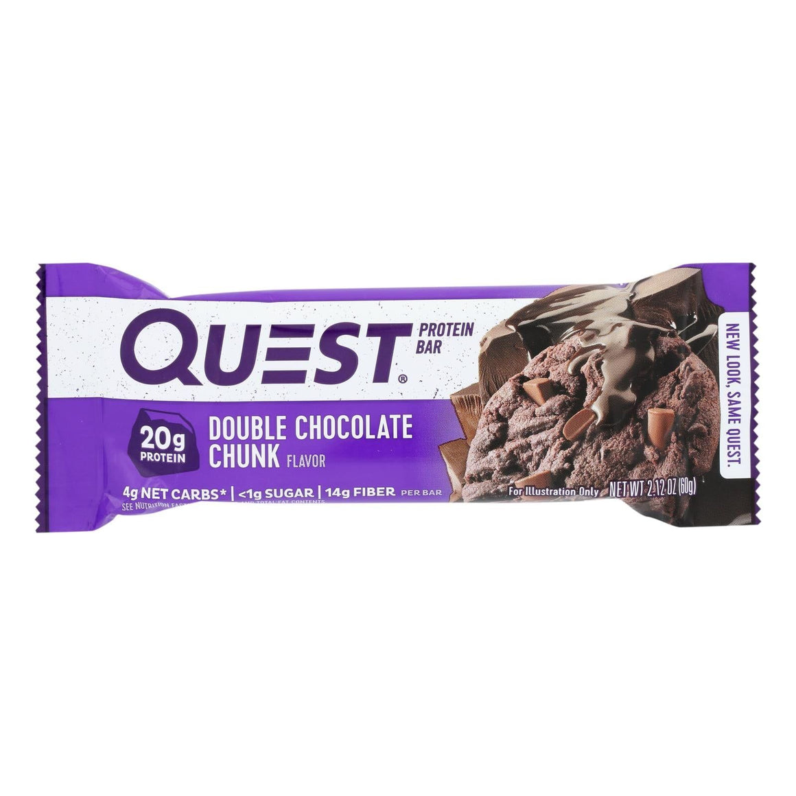 Quest Bar - Double morceau de chocolat 