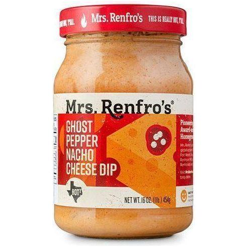 Mme Renfros - Sauce au fromage - Nacho au poivre fantôme - Scary Hot - 473 ml