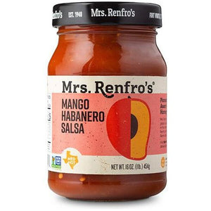 Mme Renfros - Salsa - Mangue Habanero - Meidum Hot - 473 ml