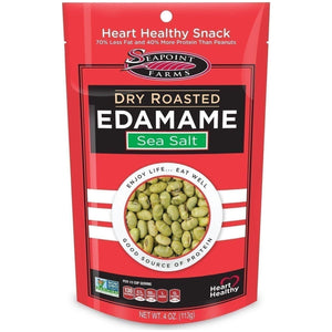 Seapoint Farms - Dry Roasted Edamame - Sea Salt - 4 oz - Low Carb Canada