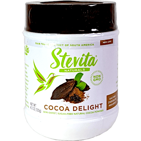 Stevita - Mélange à boisson - Délice au chocolat - 4,2 oz