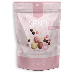 Sana - Chocolate Snacks - Neapolitan Crunchy chocolate style protein bites - 100g