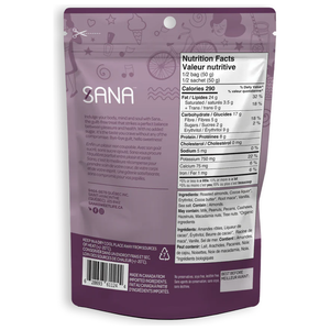 Sana - Chocolate Snacks - Amandes enrobées de chocolat noir avec Maca - 100g