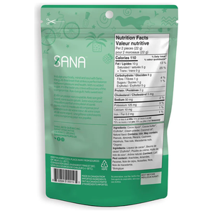 Sana - Bouchées chocolatées - Chocolat noir menthe - 100g