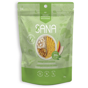 Sana - Mélange de superaliments de nuit - Mangue et noix de coco - 72g 