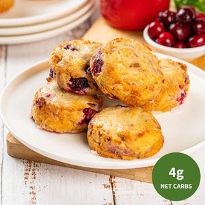 Ketolibriyum - Scone - Cranberry Almond 4 Pack
