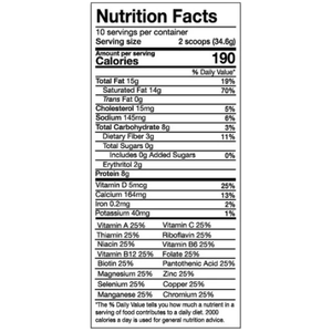 *Keto Wise - Meal Replacement Shake - Vanilla - 14.6 oz