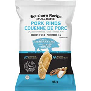 Southern Recipe - Pork Rinds - Sea Salt & Cracked Black Peeper - 4 oz