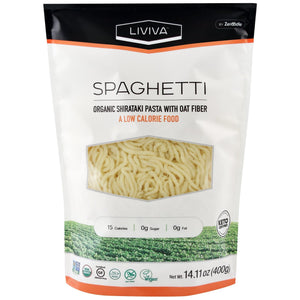 Liviva Organic Shirataki Spaghetti with Oat Fiber