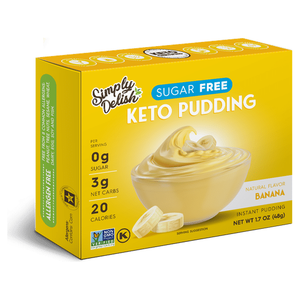 Simply Delish - Pudding Keto sans sucre - Banane