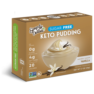 Simply Delish - Sugar Free Keto Pudding - Vanilla