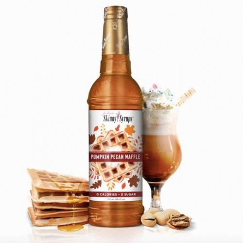 Skinny Mixes - Sugar Free Pumpkin Pecan Waffle Syrup - 750ml Bottle