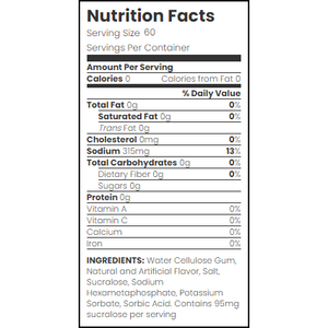 Slimfield Farms - Sirop sans sucre - Bacon à l'érable - 375ml