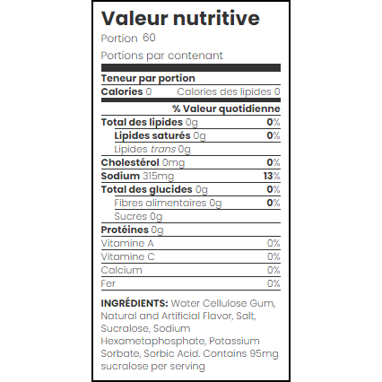 Slimfield Farms - Sirop sans sucre - Fraise à l'érable - 375ml
