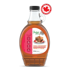 Slimfield Farms - Sirop sans sucre - Fraise à l'érable - 375ml