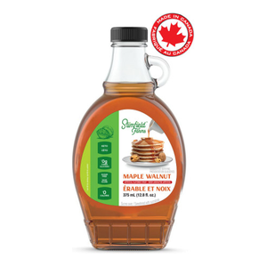 Slimfield Farms - Sirop sans sucre - Érable et noix - 375 ml