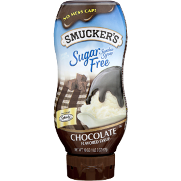 Smuckers - Sirop Sundae sans sucre - Chocolat - Bouteille de 19 oz