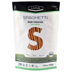 Spaghettis au soja biologique Liviva