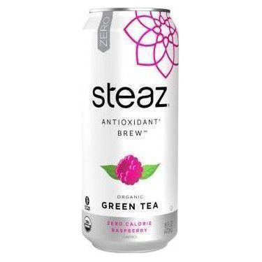 Steaz - Zero Calorie Iced Tea - Raspberry