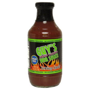 Guy's - Sauce barbecue sans sucre - Ail fumé - 18 oz