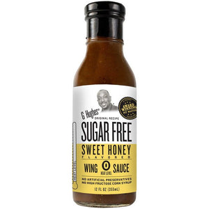 G Hughes Wing Sauce - Sugar Free Sweet Honey - 12 oz