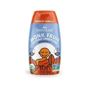 SweetLeaf - Monk Fruit Organic Sweetener Squeezable - French Vanilla - 1.7 oz