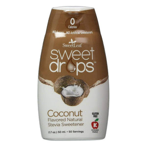SweetLeaf - Sweet Drops Liquid Stevia - Noix de coco - 1,7 oz