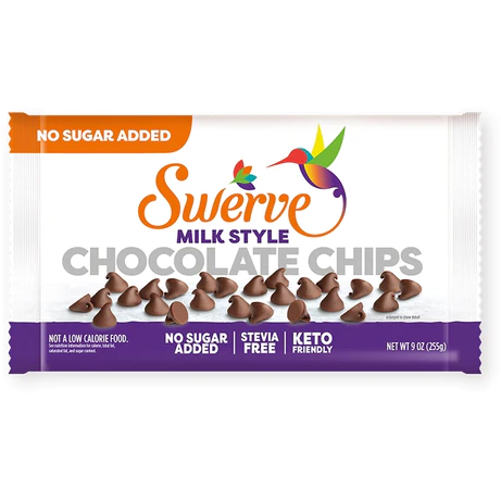 Swerve - Keto Friendly Chocolate Chips - Milk Style - 9oz
