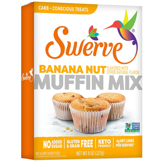 Swerve Sweets - Muffin Mix - Banana Nut - 227g