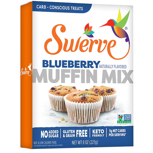 Swerve Sweets - Muffin Mix - Blueberry - 227g